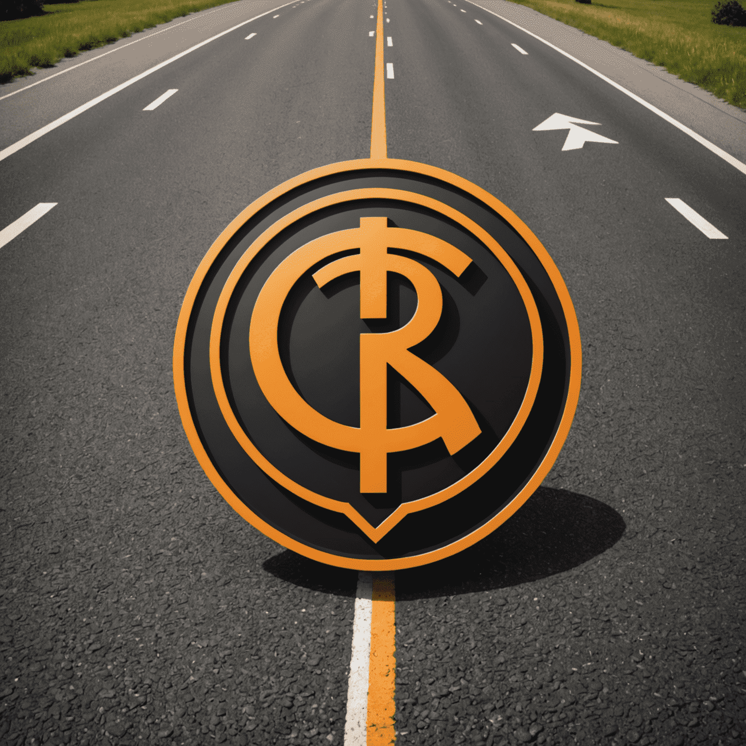 Roadfregul logo featuring a stylized road and payment symbol