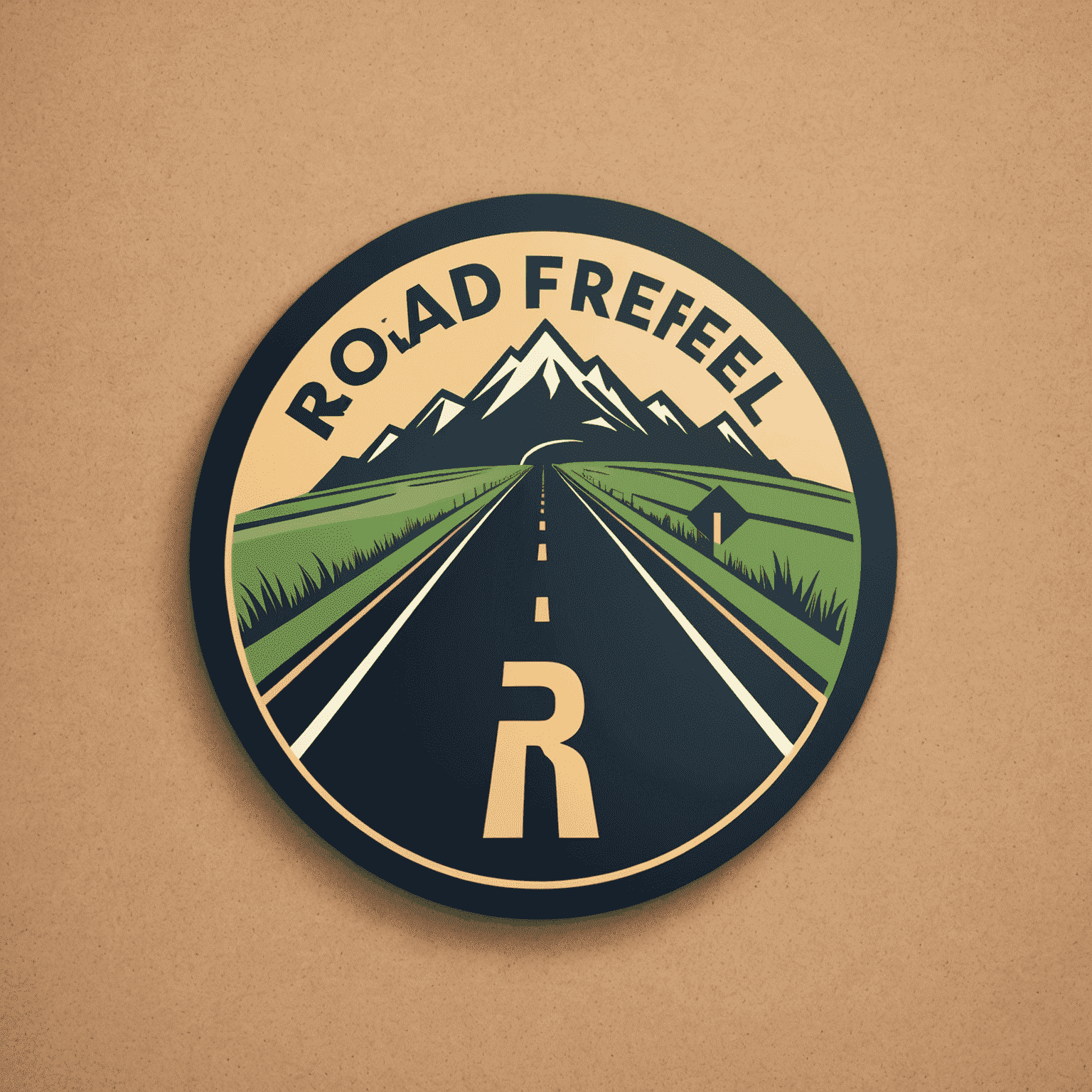 Roadfregul logo featuring a stylized road and payment symbol